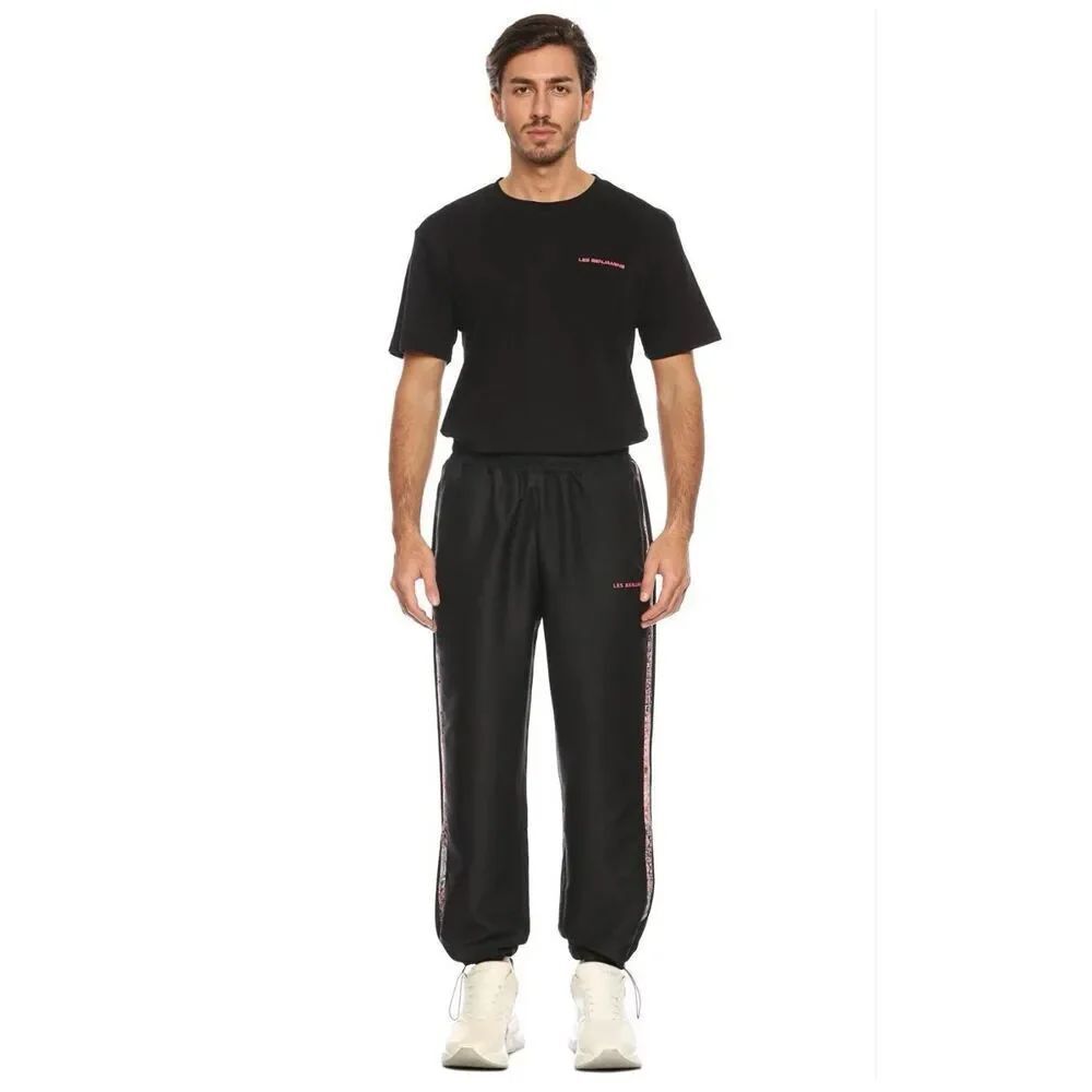 ✨Les Benjamins Men's Black Trousers Black Sz Large Track-pants✨